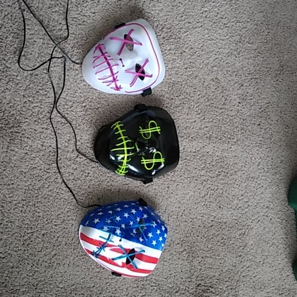 JUST IN TIME FOR HALLOWEEN PURGE MASKS